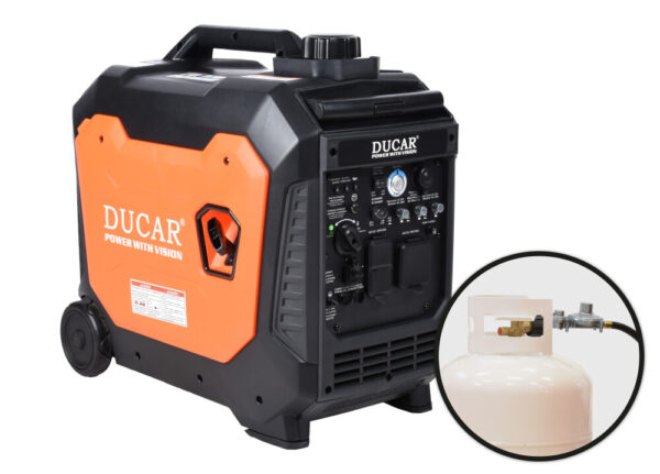 GÉNÉRATRICE DUCAR 4400 ISE (PROPANE ET ESSENCE)